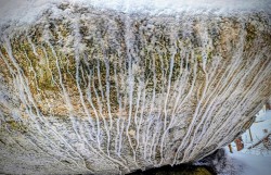 Icy rock Photo: Debra Clough