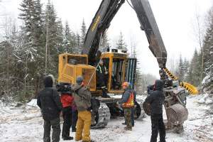 In 2011, the forestry work of the Maine chapter of The Nature Conservancy attracted the attention of the Discovery Channel's American Loggers reality show. 