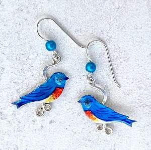 Bluebird Earrings thumbnail