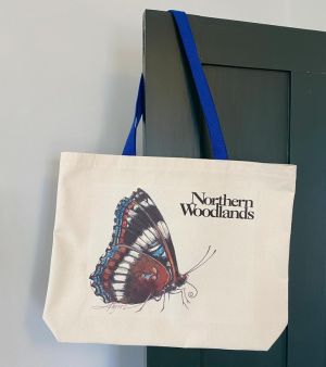 White admiral tote bag thumbnail