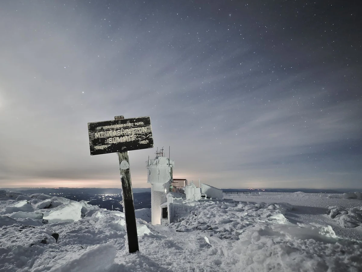 Moonlit summit