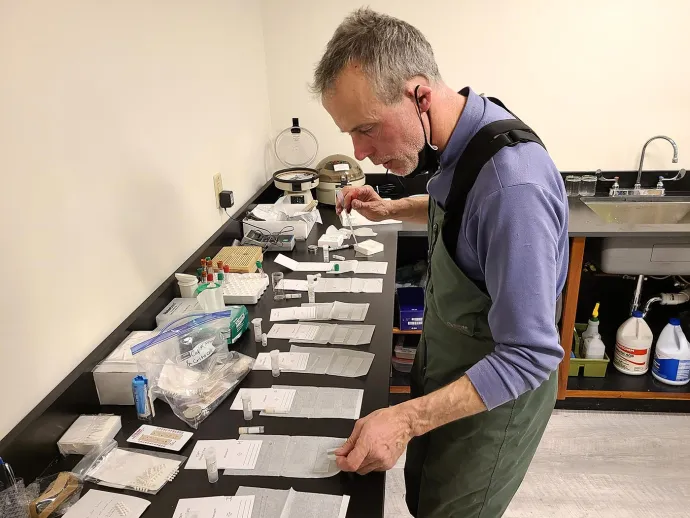 Loon bloodwork