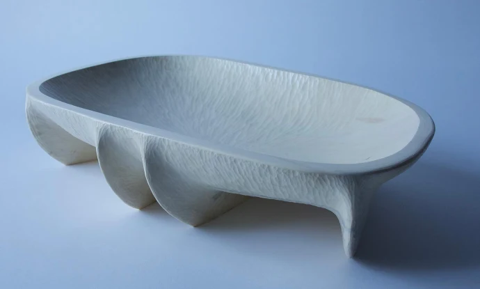 Wood bowl display