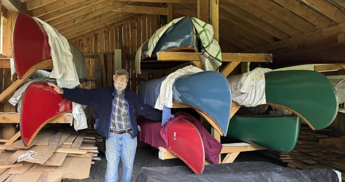 Canoe barn