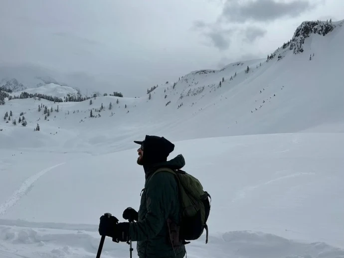 Hayden Lake skiing