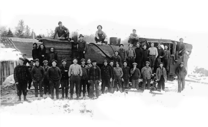 Logging crew