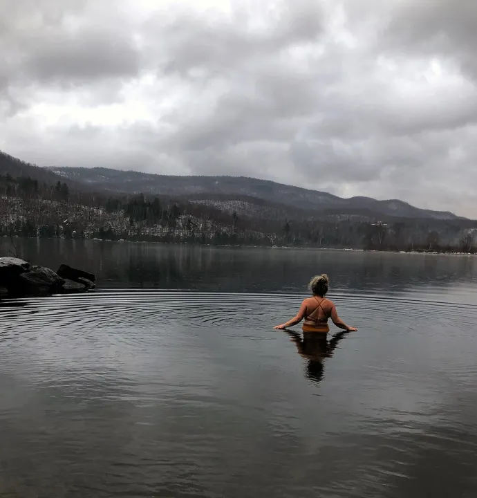 Crystal lake swim