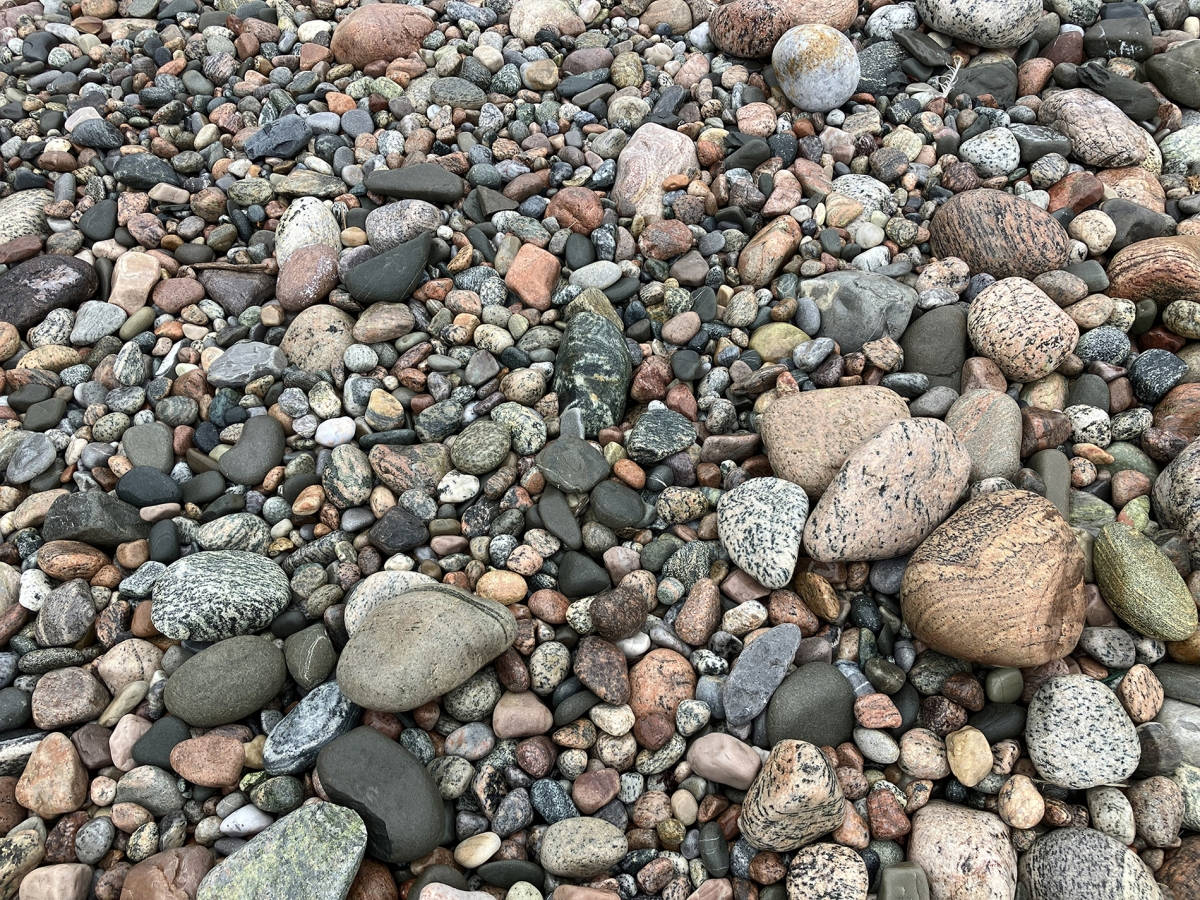 Pointy Rounded Rocks Rounded Rocks
