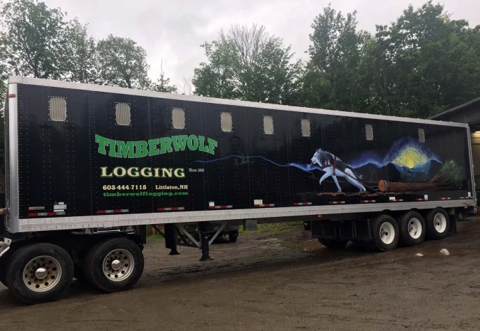 Logging truck