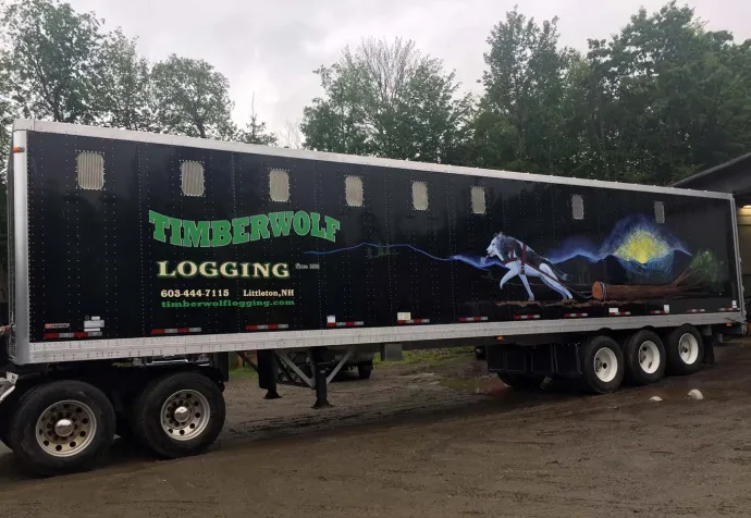 Logging truck