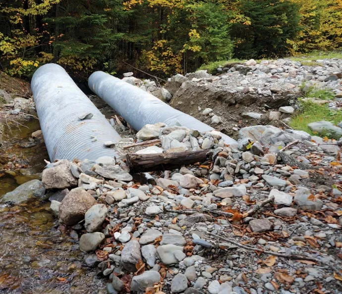 Culvert failure