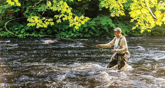 Fly fishing