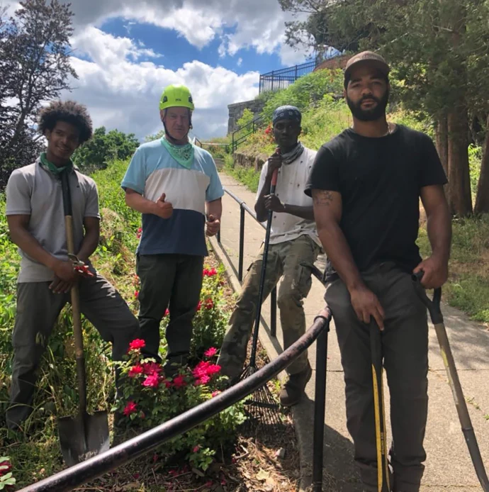 Forestry crew