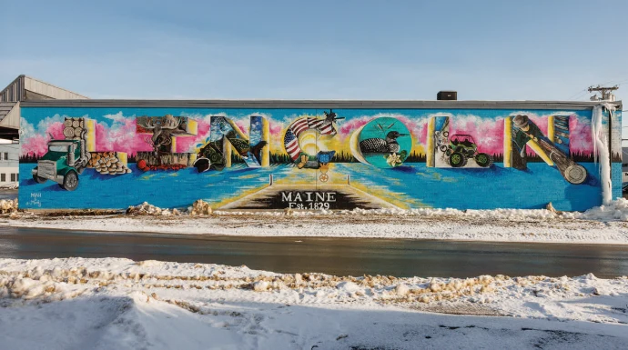 Lincoln mural