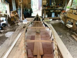 Birchbark canoe