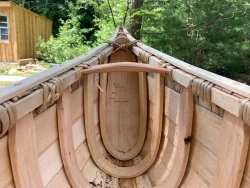 Birchbark canoe