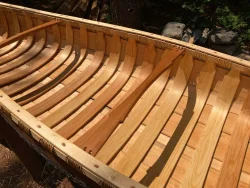 Birchbark canoe