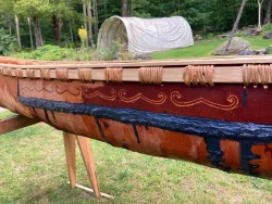 Birchbark canoe