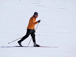Ice skier Photo: Charlie Schwarz