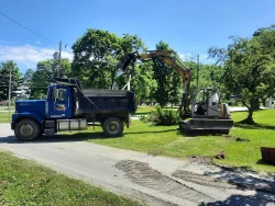 Work begins