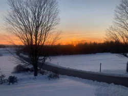 Winter sunrise Photo: Rich Philben