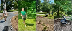 Helpful neighbors Photo: Rebecca Perkins Hanissian and Nancy Farwell