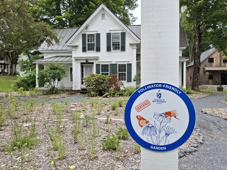 Pollinator garden sign