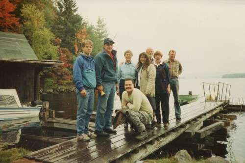 Family on the Dock