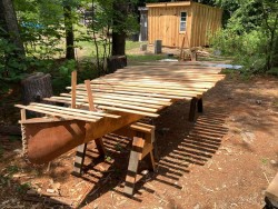 Building a Birchbark Canoe