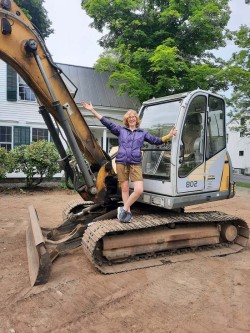 Breaking Ground on our Pollinator Garden