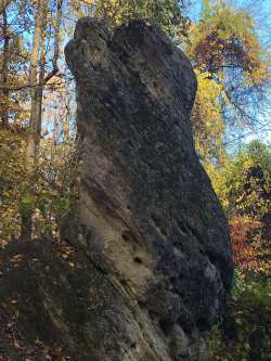 Sandstone outcroppings Photo: Sharon Bombard