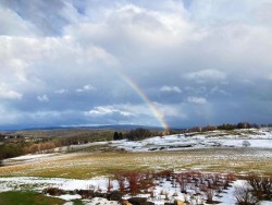Farm rainbow Photo: Rich Philben