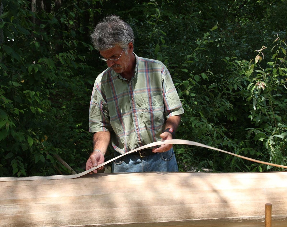 Bill Gould Weaves Baskets – and History – From the Woods