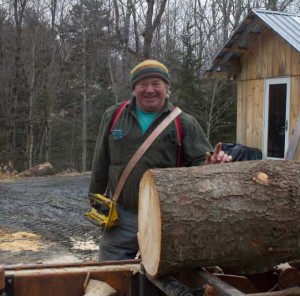 David Bowman Crafts Buildings from Trees thumbnail