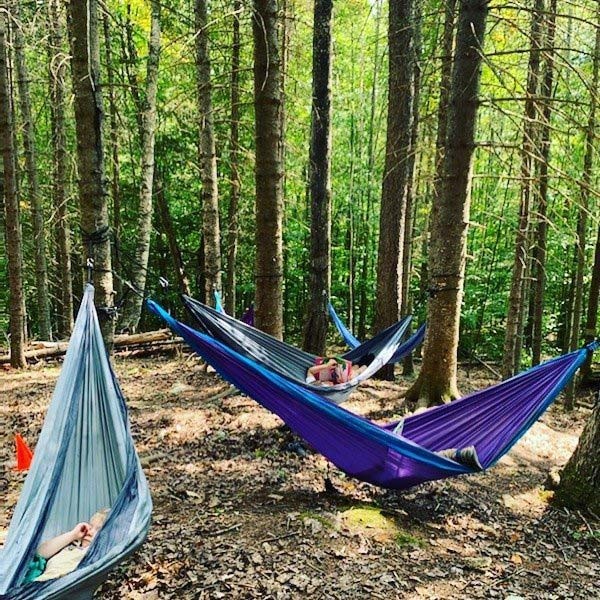 Learning Outdoors at Gale River Cooperative Preschool