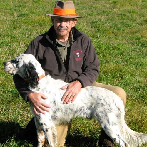 Walt Cottrell and setter