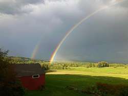 Double rainbow Photo: Richard Philben