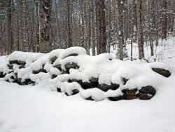 Snow wall Photo: Sheri Larsen