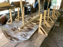 Building a Birchbark Canoe