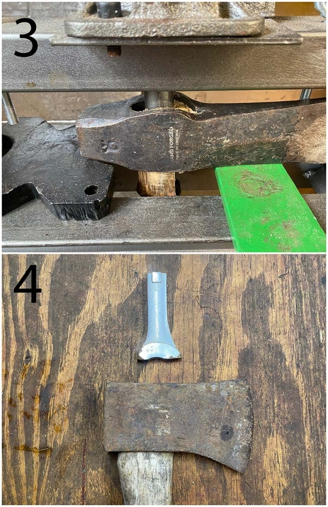 How to Remove a Stubborn Axe Handle