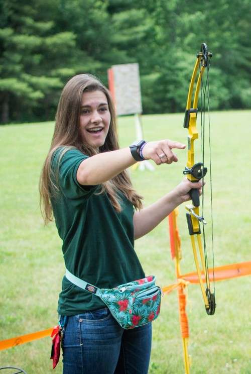 Archery at camp