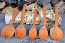 Wood spoons Photo: Eric D'Aleo