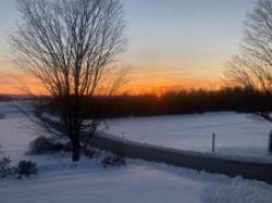 Winter sunrise Photo: Rich Philben