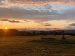 Sunset Hayfield Photo: AM Dannis