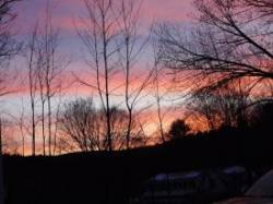 April Sunset Photo: Nate Lambert