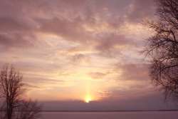 Champlain sunset Photo: Leif Tillotson