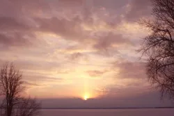 Champlain sunset Photo: Leif Tillotson