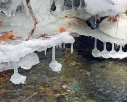 Ice formations Photo: Sheri Larsen