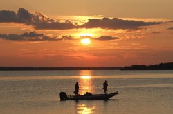 Fishing at sunset Photo: Leif Tillotson