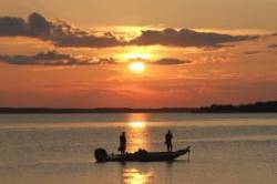 Fishing at sunset Photo: Leif Tillotson